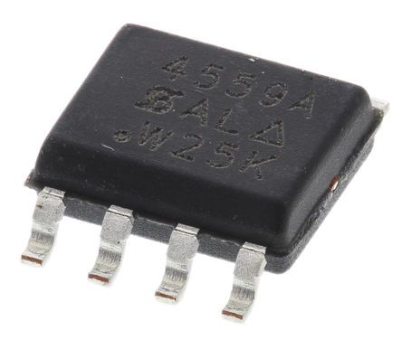 Vishay SI4559ADY-T1-GE3 N/P-Kanal-Kanal Dual, SMD MOSFET 60 V / 3,9 A; 5,3 A 3,1 W, 3,4 W, 8-Pin SOIC