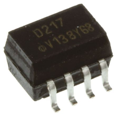 Vishay SMD Dual Optokoppler DC-In / Transistor-Out, 8-Pin SOIC, Isolation 4000 V Ac