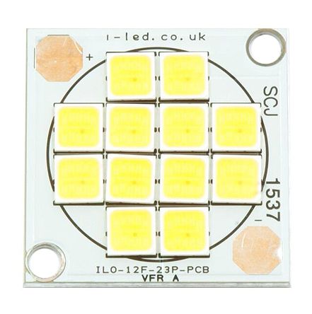 Intelligent LED Solutions SCOB LED, DURIS S 8系列, 白色6500K, 80CRI, 28 x 28 x 1.4mm