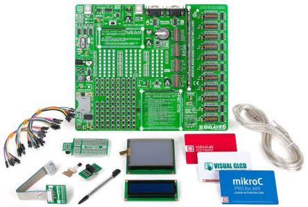 MikroElektronika Kit De Desarrollo MikroLAB For AVR L De, Con Núcleo ARM Cortex AVR