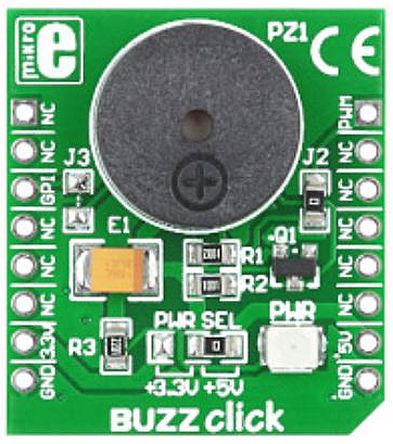 MikroElektronika Placa Complementaria BUZZ Click - MIKROE-945
