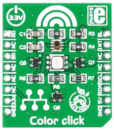 MikroElektronika Scheda Aggiuntiva Colour Click RGBC