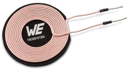 Wurth Elektronik WE-WPCC Wireless Charging Coil Transmitter 6A, 6.3 μH, 47.5mm Dia.