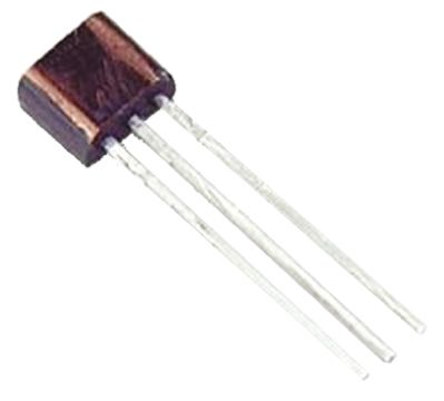 DiodesZetex ZVN0124A N-Kanal, THT MOSFET 240 V / 160 MA 700 MW, 3-Pin TO-92
