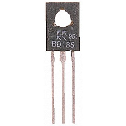 Onsemi Transistor PNP, 3 Pin, TO-225, -1 A, -80 V,, Montaggio Su Foro