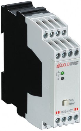 Dold Temperature Monitoring Relay With DPDT Contacts, 24 V Ac/dc
