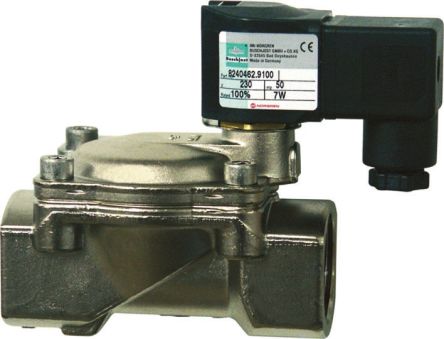 Buschjost Solenoid Valve 8240300.9101.23050, 2 Port, NC, 230 V Ac, 3/4in