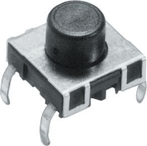 Schurter IP40 Tactile Switch, SPST 50 MA @ 42 V Dc