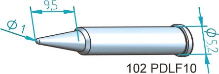 Ersa Lötspitze 1 Mm Konisch Serie 102 Für I-Tool