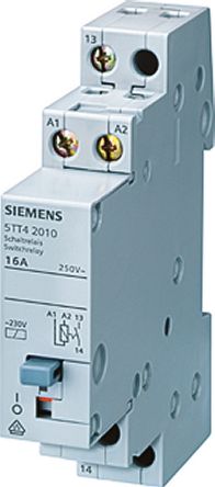 Siemens Relais De Puissance 5TT4, 1 RT, Bobine 230V C.a. Rail DIN 3W