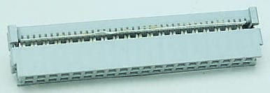 3M 3000 IDC-Steckverbinder Buchse, Gewinkelt, 14-polig / 2-reihig, Raster 2.54mm