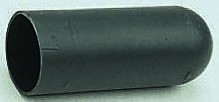 TE Connectivity Wärmeschrumpfschlauch, Endkappe, Ø 25.4mm, Kleberbeschichtet, Polyolefin Halbsteif, Schwarz +120°C