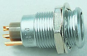 Lemo 1B 1 Rundsteckverbinder Buchse 7-polig / 7.0A, Tafelmontage, Lötanschluss IP50