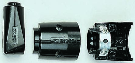 Amphenol Socapex Size 40 Right Angle Circular Connector Backshell, For Use With SL1 Series