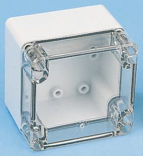 Fibox Boîtier En Polycarbonate, 120 X 80 X 55mm, Gris