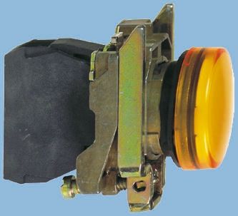 Schneider Electric Leuchtmelder Harmony XB4 240V Ac Rot, Ausschnitt-Ø 22mm LED Tafelmontage IP 65 Schraub