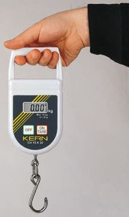 Kern Balance Suspendue CH 50K50, Max. 50kg, Résolution 50 G, Etalonné RS