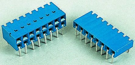 Amphenol Communications Solutions Conector Hembra Para PCB Ángulo De 90° Serie Dubox, De 5 Vías En 1 Fila, Paso 2.54mm,