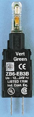 Schneider Electric Lampenfassung, Harmony XB6 -Serie, LED, Gelb, 30 V Ac/dc, Faston-Steckverbinder, Typ Lichtblock