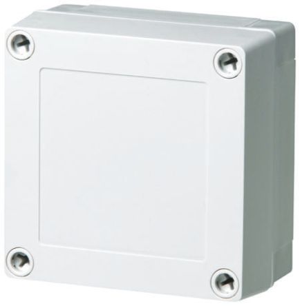 Fibox ABS Gehäuse Grau Außenmaß 130 X 130 X 75mm IP66, IP67