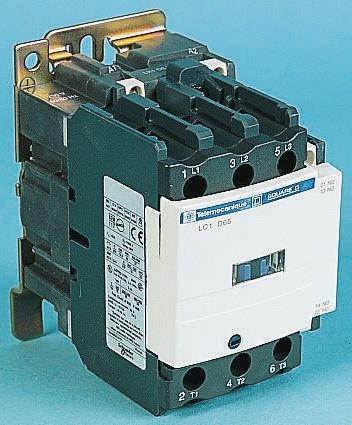 Schneider Electric Contactor TeSys D LC1D De 3 Polos, 3 NA, 32 A, Bobina 48 V Dc