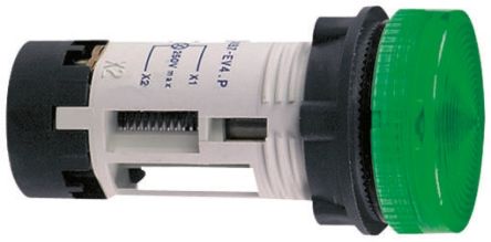 Schneider Electric Leuchtmelder Harmony XB7 250V Klar, Ausschnitt-Ø 22mm Tafelmontage IP20, IP65 Schraub