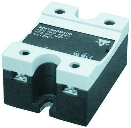 Carlo Gavazzi Solid State Relay, 25 A Rms Load, Panel Mount, 265 V Load, 32 V Control