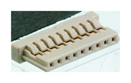 Hirose, DF14 Female Connector Housing, 1.25mm Pitch, 6 Way, 1 Row