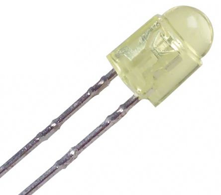 ROHM THT LED Gelb, Grün 2,1 V, 40 °C 3 Mm (T-1) 60mW