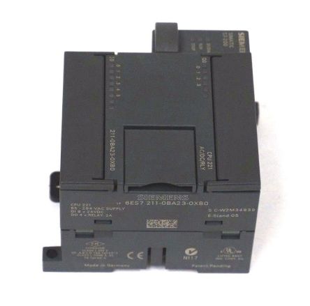 6ES7211 0BA23 0XB0 西門子 S7 200 系列 PLC CPU, 使用于 SIMATIC S7 200 系列, 120 230 V 交流類別, 機(jī)架安裝, RS485通信 數(shù)字輸入, 40 I 