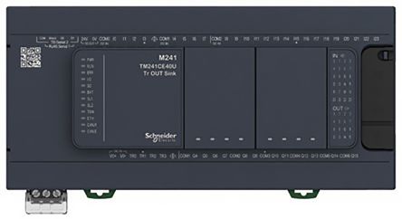 Schneider Electric Modicon M241 SPS CPU, 24 Eing. Relais Ausg.Typ 100 → 240 V