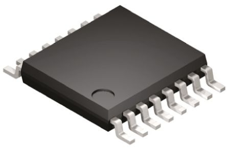 Analog Devices Convertidor Digital A Analógico, AD5308BRUZ, 8 Bit-Bit 167ksps, 8-Canales TSSOP, 16-Pines Serie (SPI/QSPI/Microwire)