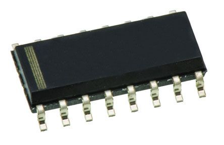 Texas Instruments 12 Bit DAC DAC7614U, Quad 89ksps SOIC, 16-Pin, Interface Seriell