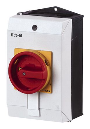 Eaton Moeller Trennschalter 3-polig 25A Rot IP 65 13kW 690V 1, 3-phasig 3 Schließer