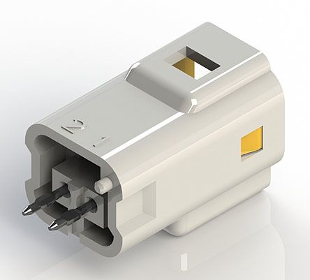 EDAC Conector De Potencia Compacto Macho, 2P, Montaje En PCB, 250 V, 3A, Terminación Soldada