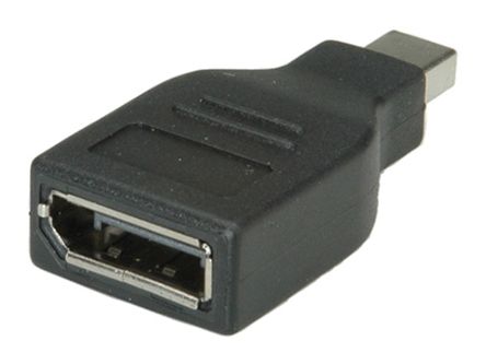 Roline Câble DisplayPort, DP Mâle (port D'affichage) Mini/ DisplayPort M /F Noir