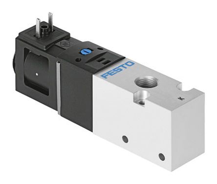 solenoid pneumatic festo valve series pilot rs inline