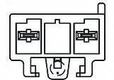 TE Connectivity Signal Double Lock Leiterplatten-Stiftleiste Gerade, 3-polig / 1-reihig, Raster 2.5mm, Kabel-Platine,