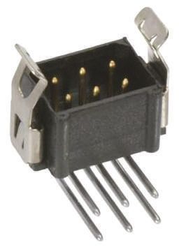 HARWIN Conector Macho Para PCB Ángulo De 90° Serie Datamate J-Tek De 6 Vías, 2 Filas, Paso 2.0mm, Para Soldar, Montaje