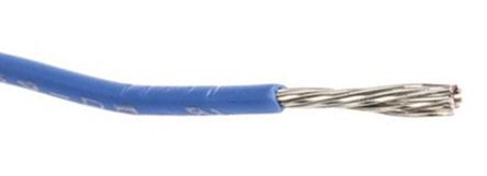 Alpha Wire Einzeladerleitung 1.32 Mm², 16 AWG 305m Blau PVC Isoliert Ø 2.34mm 26/0,25 Mm Litzen UL1007