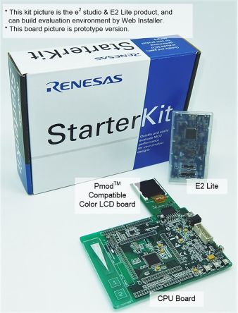 Renesas Electronics Renesas Starter Kit For RX130-512KB - YRTK5051308S00000BE, Para Usar Con RX130-512KB