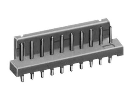 Hirose DF1 Leiterplatten-Stiftleiste Gerade, 4-polig / 1-reihig, Raster 2.5mm, Platine-Platine, Lötanschluss-Anschluss,