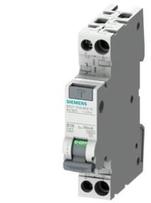 Siemens RCBO Sentron 5SV1316 FI/LS-Schalter 10A, 2-polig Typ C, Empfindlichkeit 30mA
