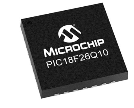 Microchip Microcontrôleur, 8bit, 3,615 KB RAM, 64 Ko, 64MHz, QFN 40, Série PIC18F