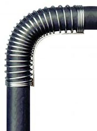 Unicoil 90mm Long Stainless Steel Hose Protector, 24mm Hose Size Compatibility