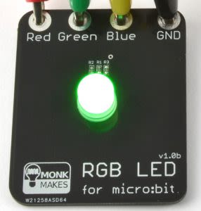 Monk Makes RGB LED For Micro:bit