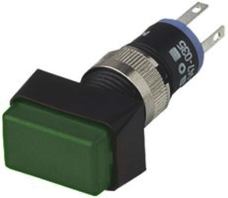 EAO 绿色LED面板指示灯, 2.2V 直流, 20mA, 8mm安装孔径