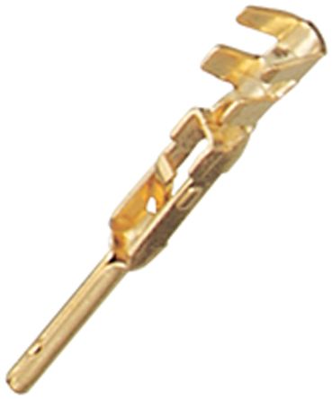 JAE D02 Sub-D Steckverbinderkontakt, Stecker, Crimpanschluss, Kupferlegierung, Gold über Nickel, 20mΩ Max, 22-24 AWG,