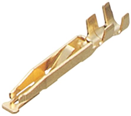 JAE D02 Sub-D Steckverbinderkontakt, Crimpanschluss, Kupferlegierung, Gold über Nickel, Signal