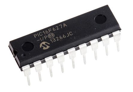 Microchip Mikrocontroller PIC16F PIC 8bit THT 1024 X 14 Wörter, 128 B PDIP 18-Pin 20MHz 224 B RAM